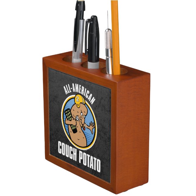 All-American Couch Potato Desk Organizer (In Situ)