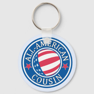 All-American Cousin Keychain