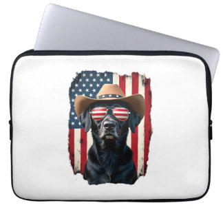 ALL AMERICAN DOG-lovers pit bull  (1) Laptop Sleeve