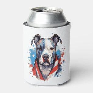 ALL AMERICAN DOG-lovers pit bull  Can Cooler