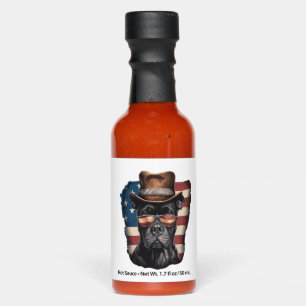 ALL AMERICAN DOG-lovers pit bull Hot Sauces