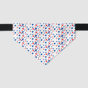 All American Dog Stars and Stripes Pet Bandana Collar