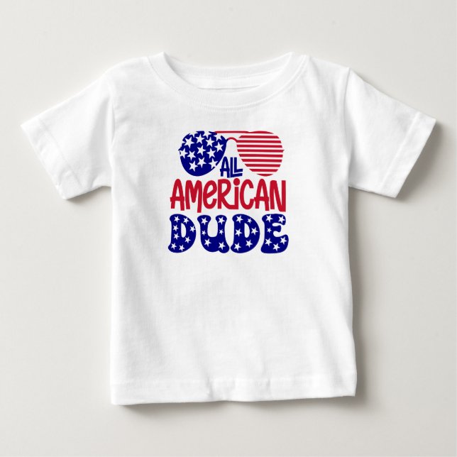All American Dude-32286 Baby T-Shirt (Front)