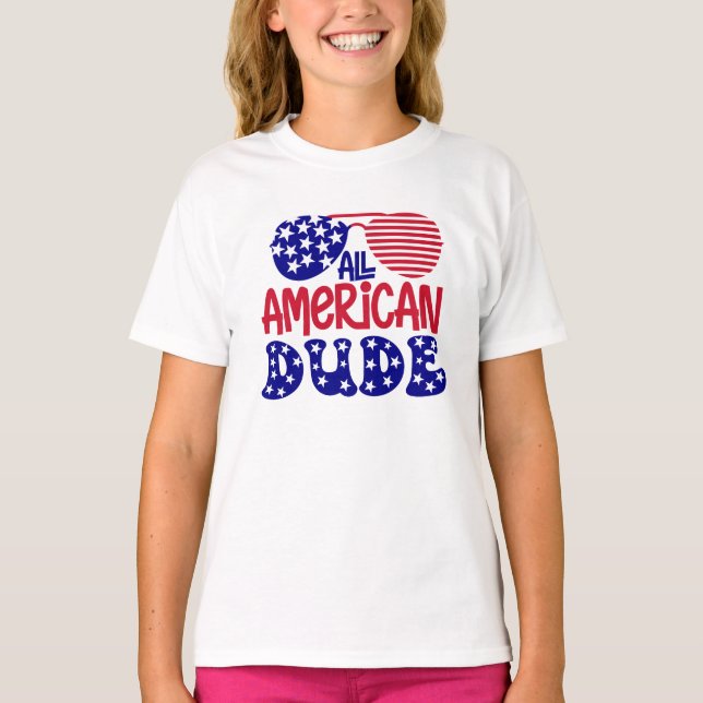 All American Dude-32286 T-Shirt (Front)