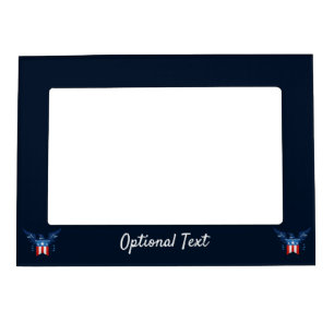 All American Eagle & Flag Patriotic Magnetic Frame