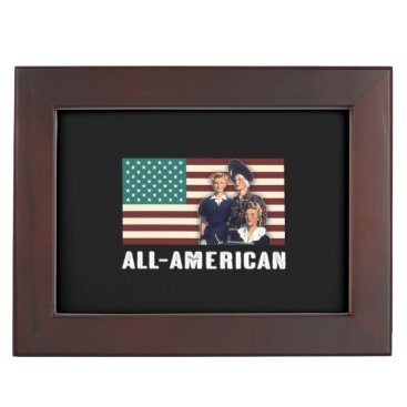 All-American Female Workers Keepsake Box All-American Female Workers Keepsake Box