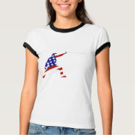 All-American Fencer / Fencing T-Shirt