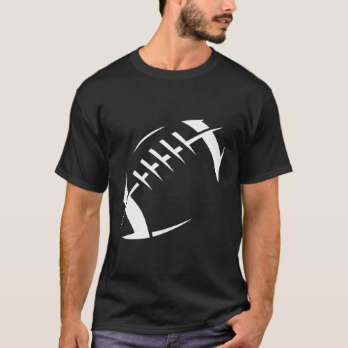 All American Football Ball T_Shirt