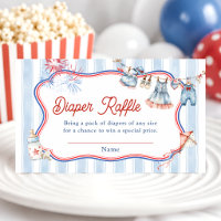 All American Girl Baby Shower Diaper Raffle