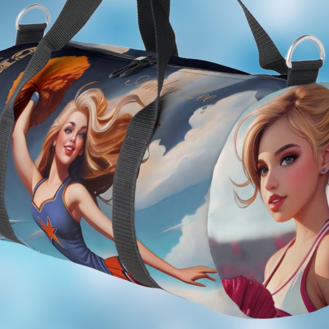 All American Girl Cheerleading Duffel Bag (Creator Uploaded)
