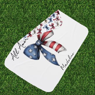 All American Girl Coquette Bow