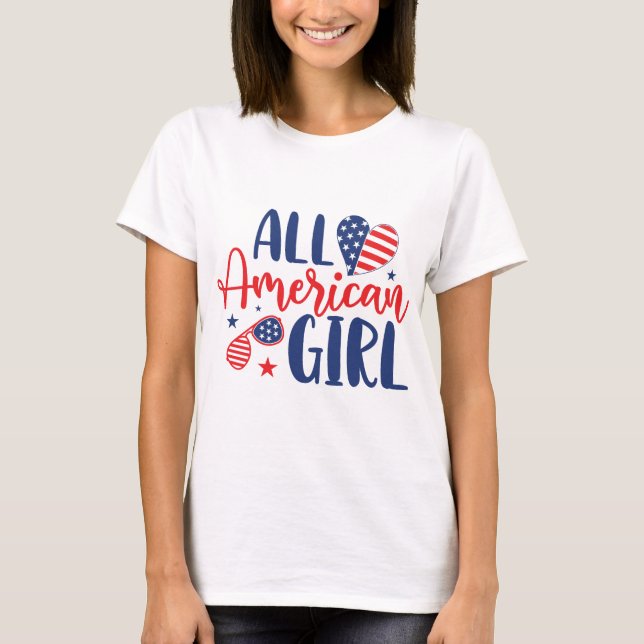 All American Girl T-Shirt (Front)