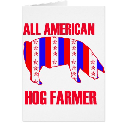 ALL AMERICAN HOG FARMER CARDS (Front)