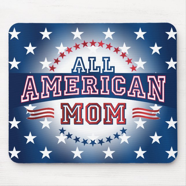 All-American Mom Mousepad (Front)