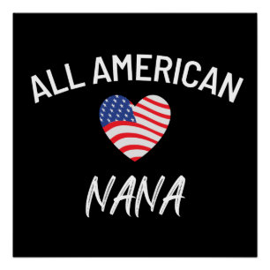 All American Nana Poster