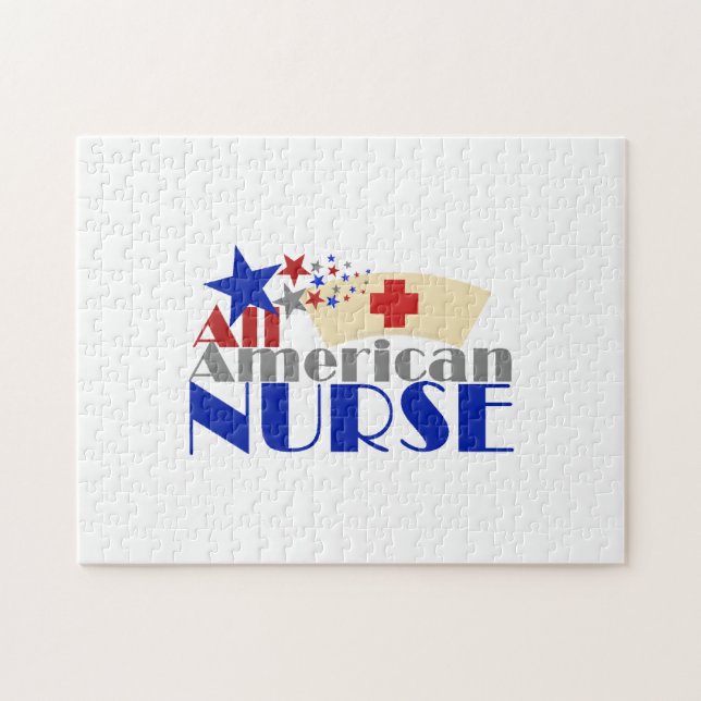All American Nurse Jigsaw Puzzle (Horizontal)
