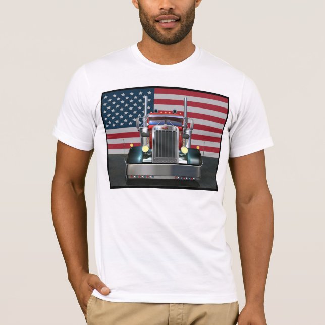 All American Peterbilt T-Shirt (Front)