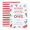 All-American Red White Blue First Birthday Party