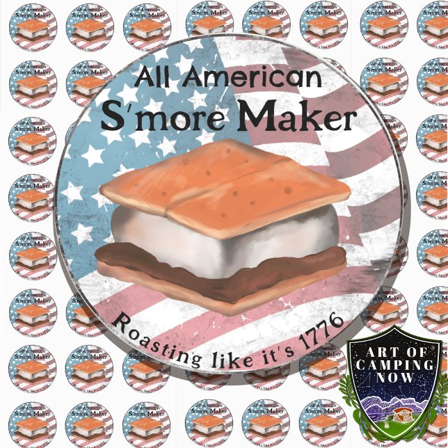 All American S’more Maker  Sticker (')
