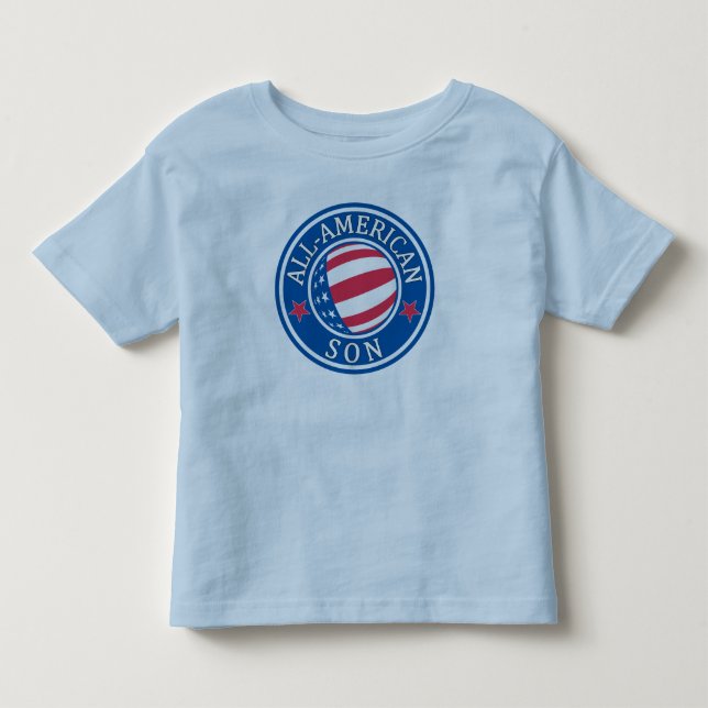 All-American Son Toddler T-shirt (Front)
