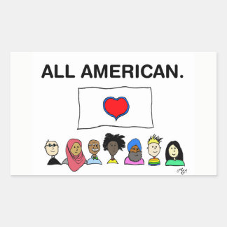 All American Sticker