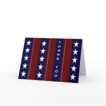 All American Thank You! - Stars & Stripes