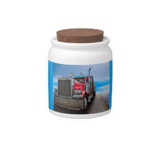 All American Trucker Candy Jar