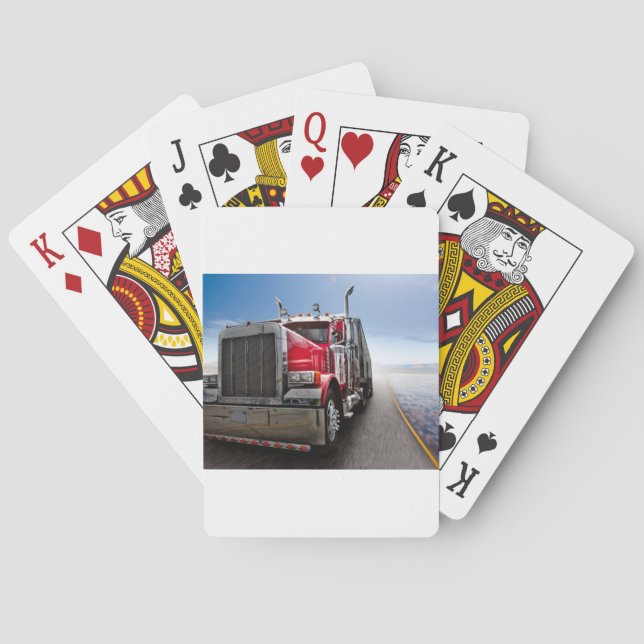 All American Trucker Poker Cards (Back)