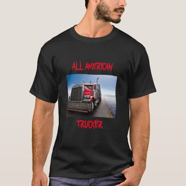 All American Trucker T-Shirt (Front)