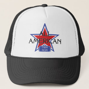 All American Twin Mom Trucker Hat