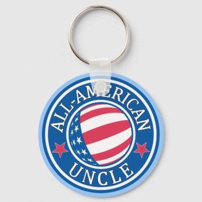 All-American Uncle Keychain
