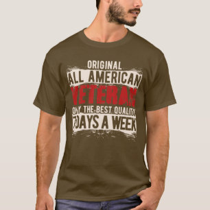 All American Veteran Mens T-Shirt