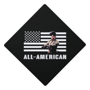 All-American Welder Graduation Cap Topper