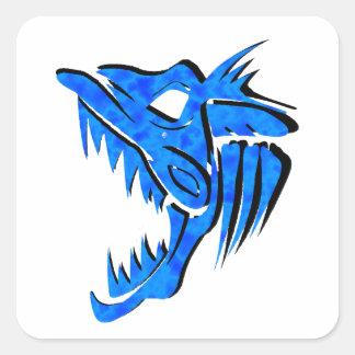 ALL ANGLERS UNDERSTAND SQUARE STICKER