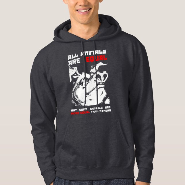 All animals are equal 1 hoodie (Front)