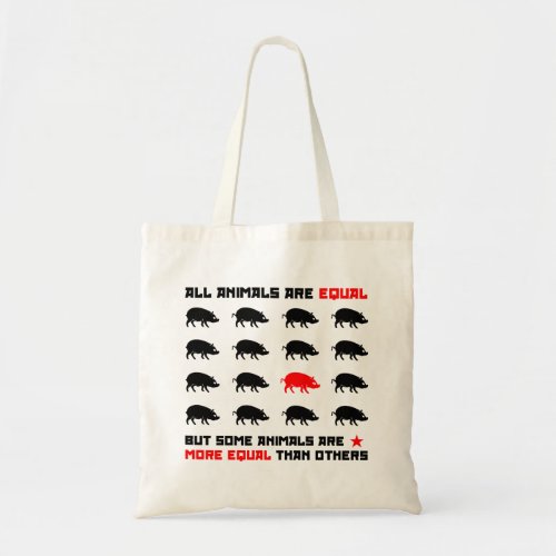 All animals are equal 2 tote bag