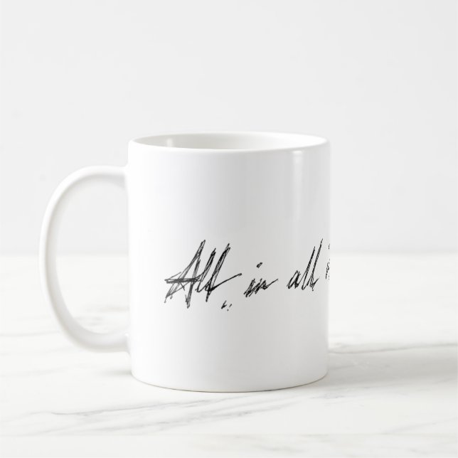 All Apologies Coffee Mug (Left)