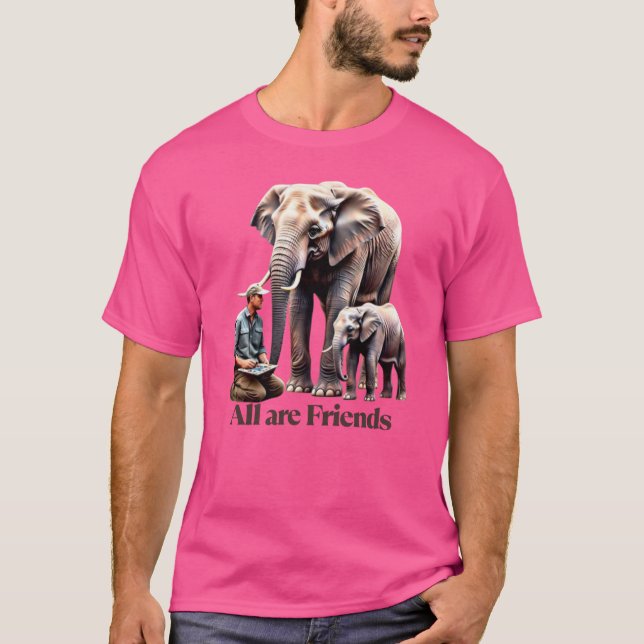 All are Friends T-Shirt (Front)