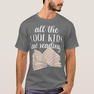 All are Reading Books Lovers Readers Teachers Grap T-Shirt