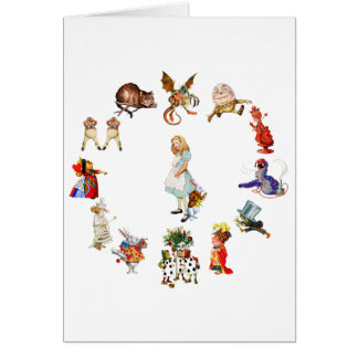 All Around Alice in Wonderland Cards