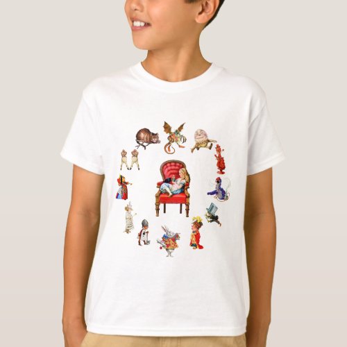 All Around Alice Through The Looking Glass T_Shirt