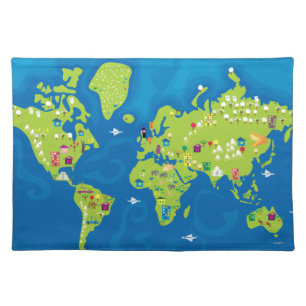 All Around the World Placemat