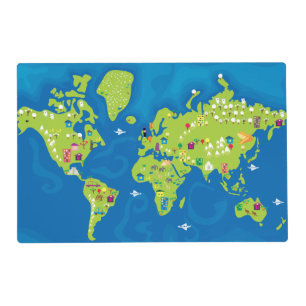 All Around the World Placemat