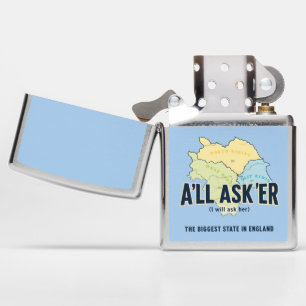 A'll Asker – Yorkshire's Biggest State Zippo Lighter