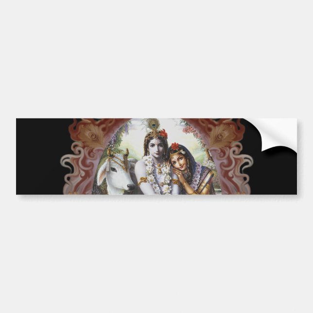 All-Attractive Couple Bumper Sticker (Front)