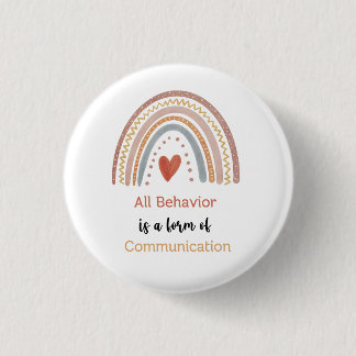 All Behavior Form of Communication Autism Special Button