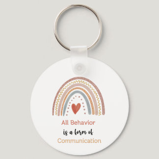 All Behavior Form of Communication Autism Special Keychain