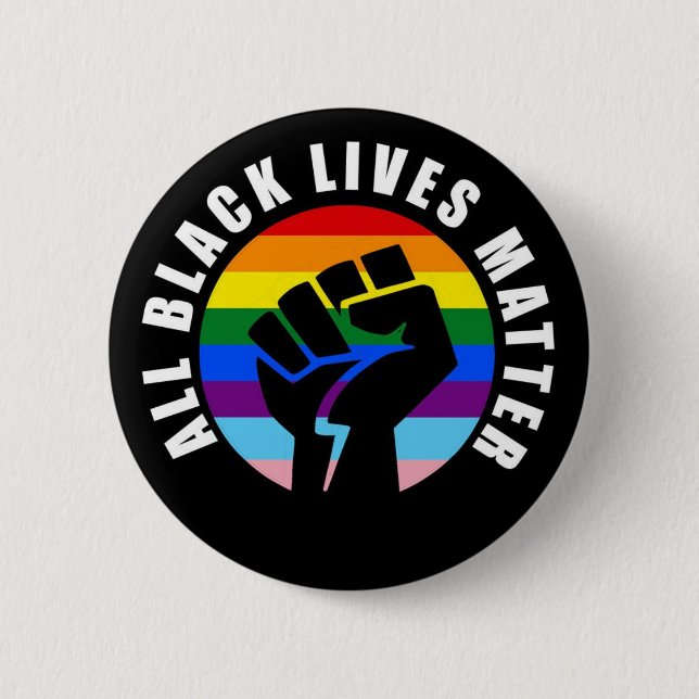 All Black Lives Matters Button (Front)
