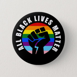 Black Lives Matter 1 inch Buttons Badges Pins Set of 5 I Have a Dream Pin