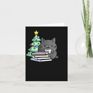 All Booked For Christmas Cozy Mystery, Book Lovers Card